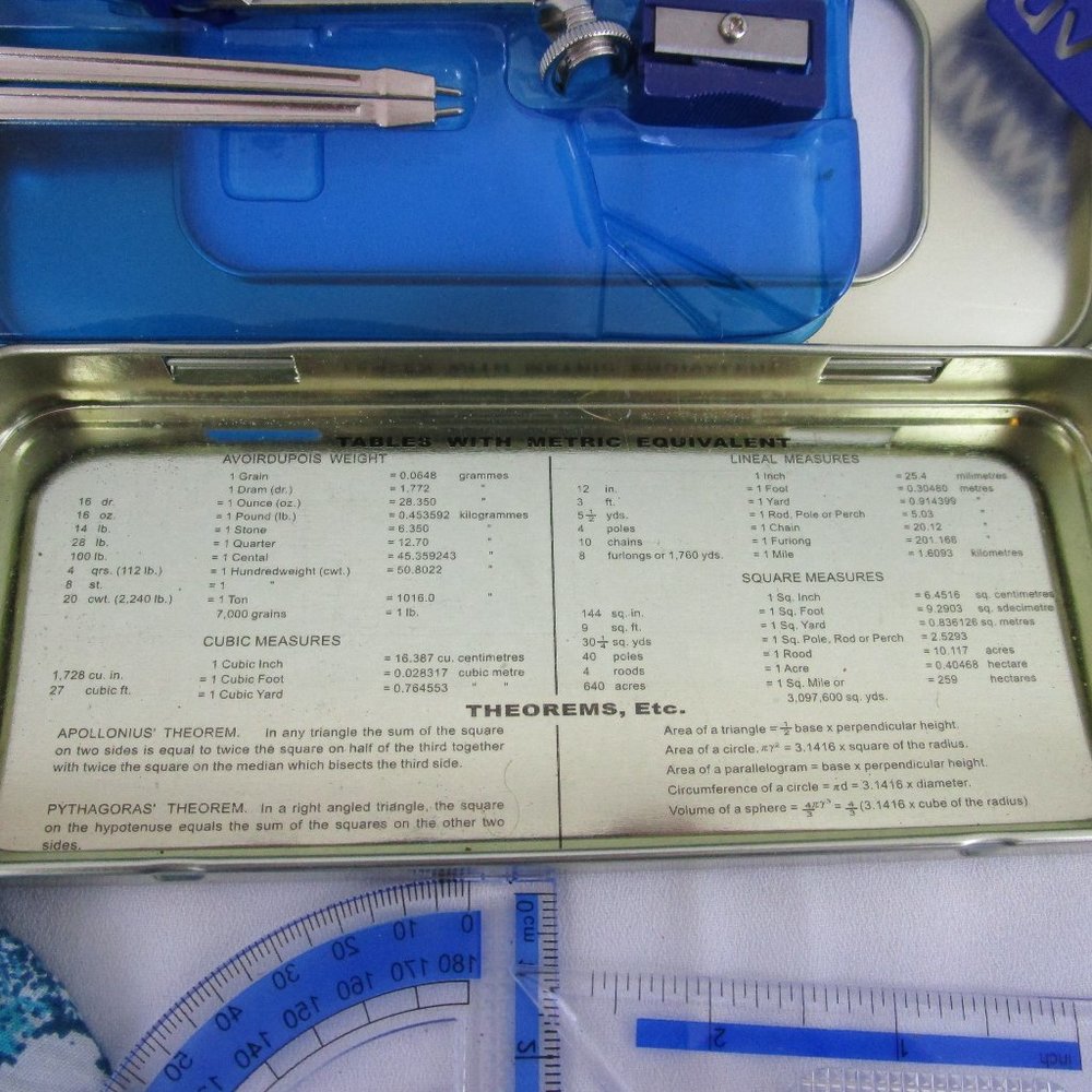 NWOT Staedtler Xcellence Mathematical Instrument Set - Picture 6 of 10